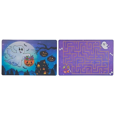 Set De Table Réversible Pp Flying Gost Et Pac-Man - Lot De 12