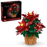 LEGO Botanicals Poinsettia 10370 Ensemble de construction (608 pièces) Comprend 608 pièces, 18+ ans