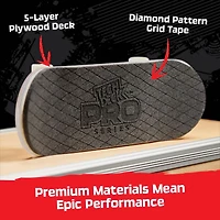 Tech Deck Plan B Pro Series, Fingerboard avec présentoir, conçu pour les pros ; Mini skateboards authentiques, jouets pour enfants à partir de 6 ans