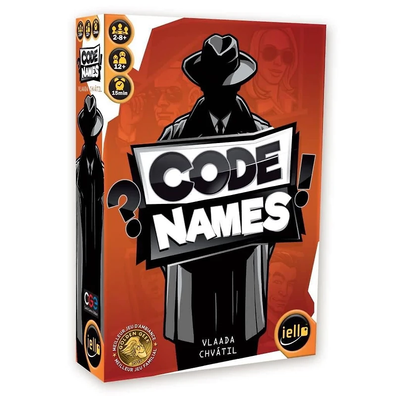 Jeu de société Noms de code par iello Codenames est un jeu de société, d’association d’idées