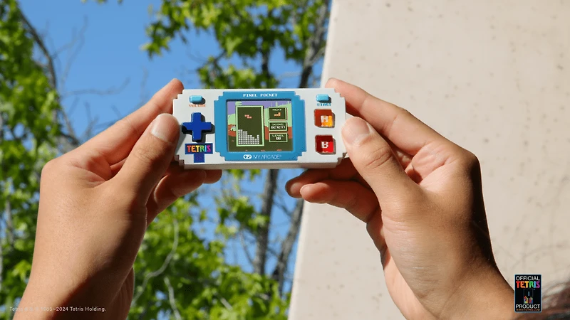 My Arcade - Pixel Pocket Tetris Portable Gaming System