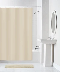 Mainstays Waterproof Heavyweight PEVA Shower Curtain Liner, 72" x 72", Beige