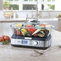Cuisinart Stainless Steel Cook Fresh Digital Glass Steamer