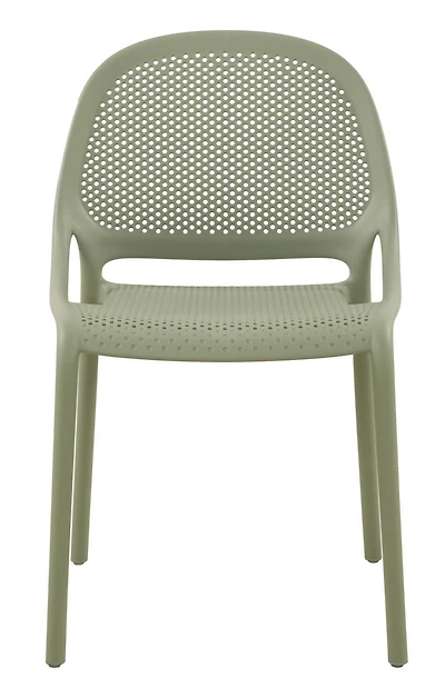 Summer armless dining chair Green Jade (4 chairs/box )