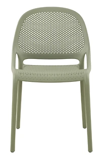 Summer armless dining chair Green Jade (4 chairs/box )