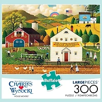 Buffalo Games - Charles Wysocki - House Movers - 300 Piece Jigsaw Puzzle