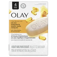 Pain de beauté Olay Ultra hydratant avec beurre de karité et complexe de vitamine B3, 4 unités 360 g
