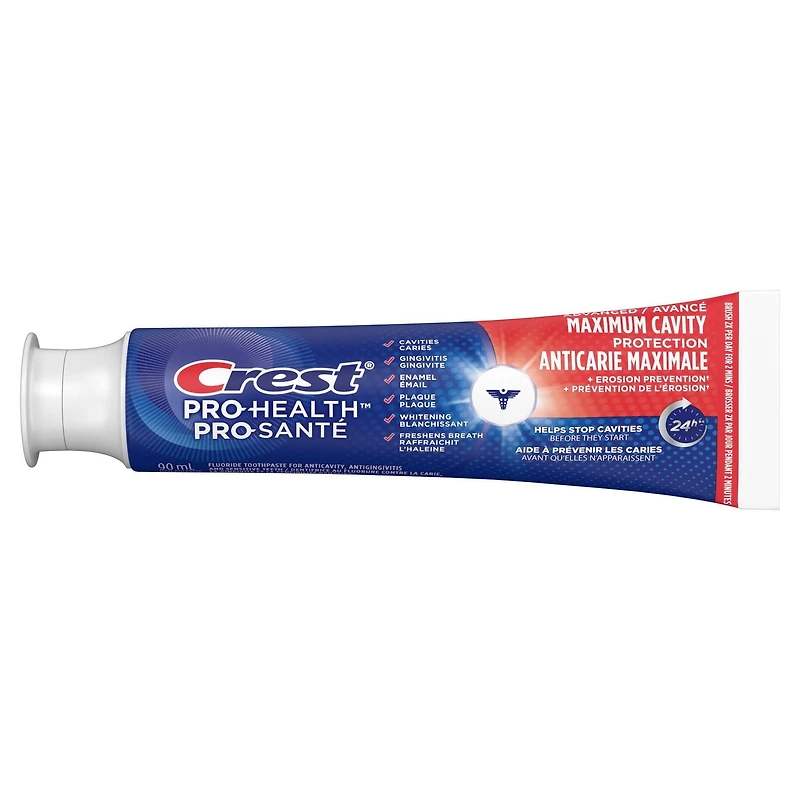 Crest Pro-Health Advanced Maximum Cavity Protection + Erosion Prevention Toothpaste, 90ML