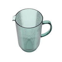 Hometrends Carafe cannelée en acrylique teinté de 69 oz, 1 pièce