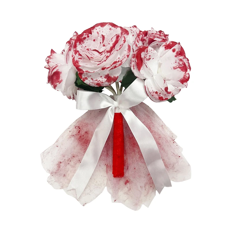 Bloody Prom Queen Dress-Up Kit Halloween Costume Accessory for Adults and Teens, by Way to Celebrate, Bloody Prom Queen Dress-Up Kit