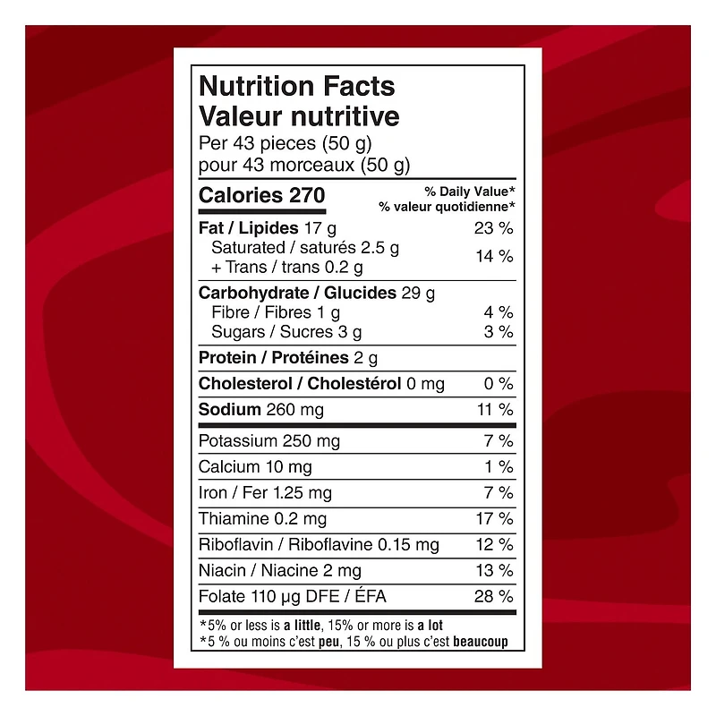 Cheetos Croquant grignotines à saveur de ketchup. 268 g.