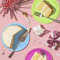 Mainstays Assorted Colour Plastic Plate Set, 4pc, 50% Recycled Material