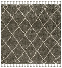 Safavieh Moroccan Fringe Lavern Geometric Shag Area Rug