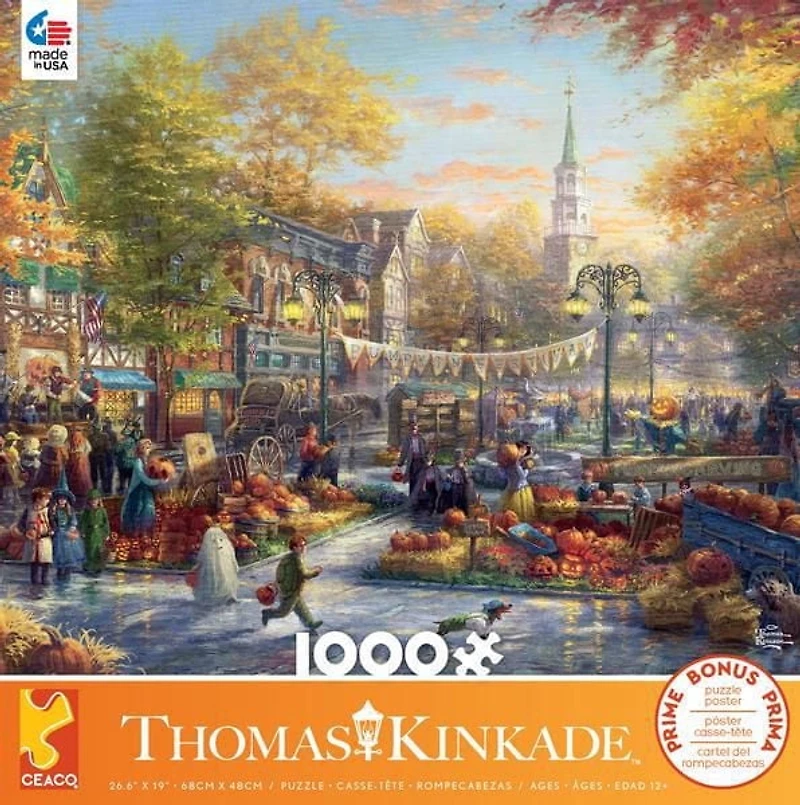 Ceaco – Thomas Kinkade: Pumpkin Festival Puzzle (1000 pc)