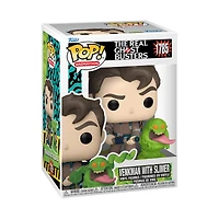 Funko Pop! & Buddy Animation: Ghostbusters - Venkman with Slimer (The Real Ghostbusters) Vinyl Figure