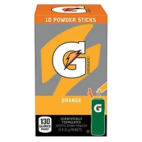 Gatorade Poudre Boisson Sportive Orange 10 x 35 g, Sachets 10 x 35 g