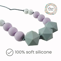Tiny Teethers Collier de dentition en silicone
