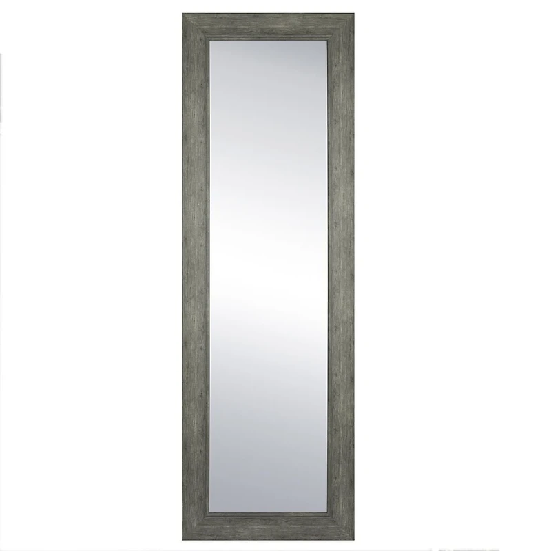 Hometrends, miroir de porte Farmhouse, 16.74x52.74 po, gris