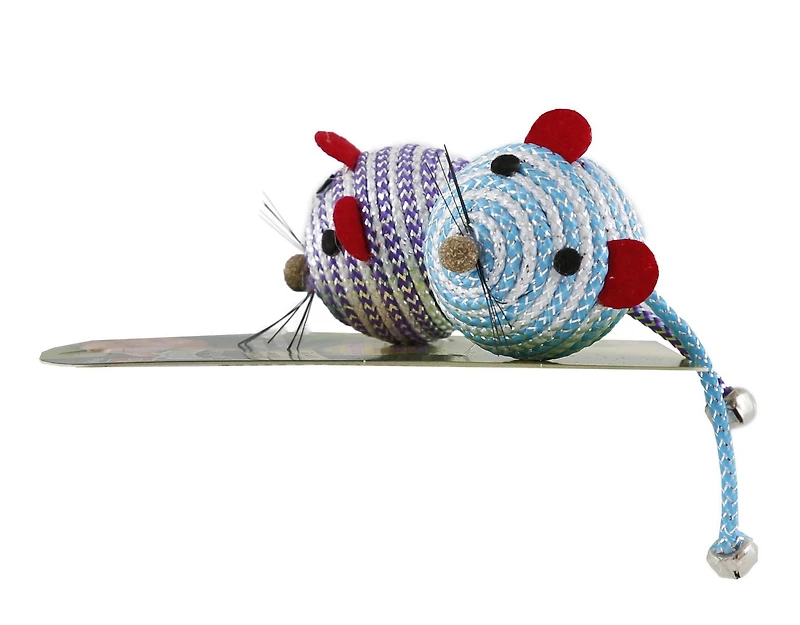 Hartz Cattraction Bell Mouse Cat Toy, Silvervine & Cat Nip Cat Toy