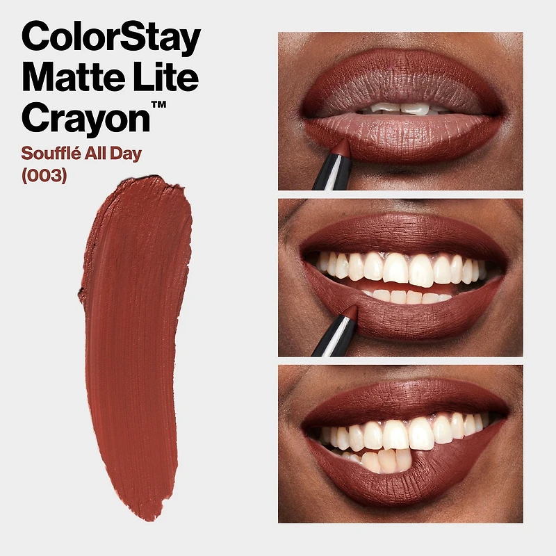 Revlon ColorStay Matte Lite Crayon Lightweight Lipstick