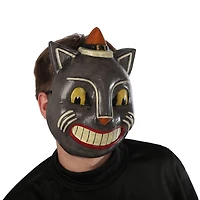Vintage Black Cat Mask for Adults, Plastic, Unisex, Halloween Costume Accessory for Adults, by Way to Celebrate
