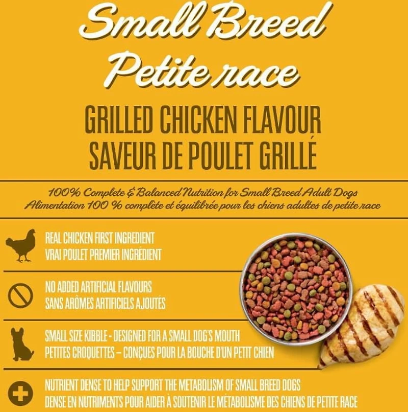 Nourriture pour chiens de race de petite taille Ol'Roy, saveur de poulet grillé - Ol' Roy 3,2 kg