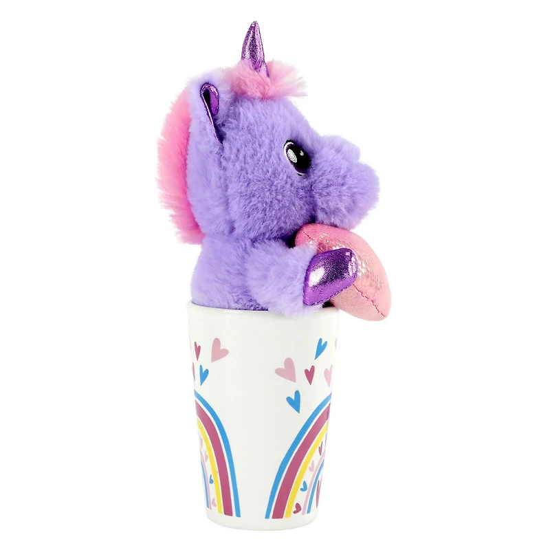 Tout pour Célébrer Saint-Valentin Tasse Avec Peluche , Licorne