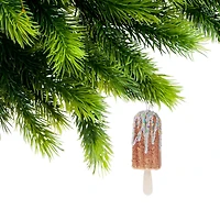 Gingerbread Popsicle Ornament - Set of 12, Christmas Ornaments