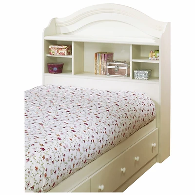 South Shore Summer Breeze Twin Bookcase Headboard