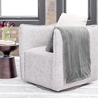 Jeté chauffant en molleton de Sunbeam , Gris  Ultime, 4 réglages de chaleur, arrêt automatique de 4 heures, chaleur douillette, 50 po x 60 po Jeté Chauffant, 50" x 60"