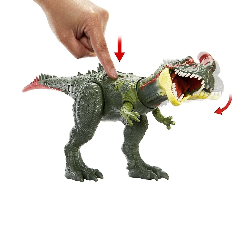 Jurassic World Sinotyrannus Méga Action Figurine, grand dinosaure