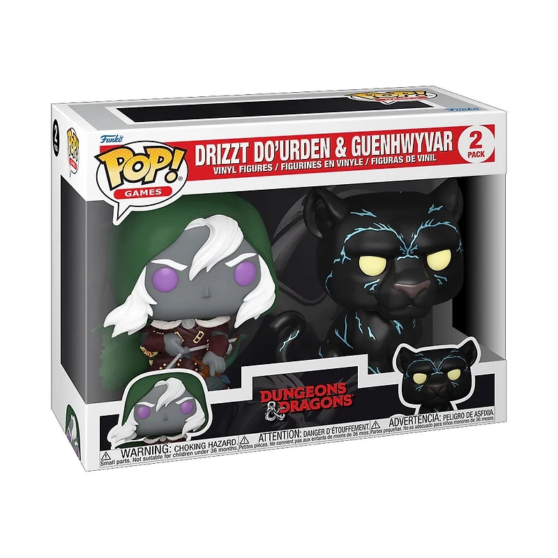 Funko POP Games: Dungeons & Dragons - Paquet De 2 Figurines En Vinyle