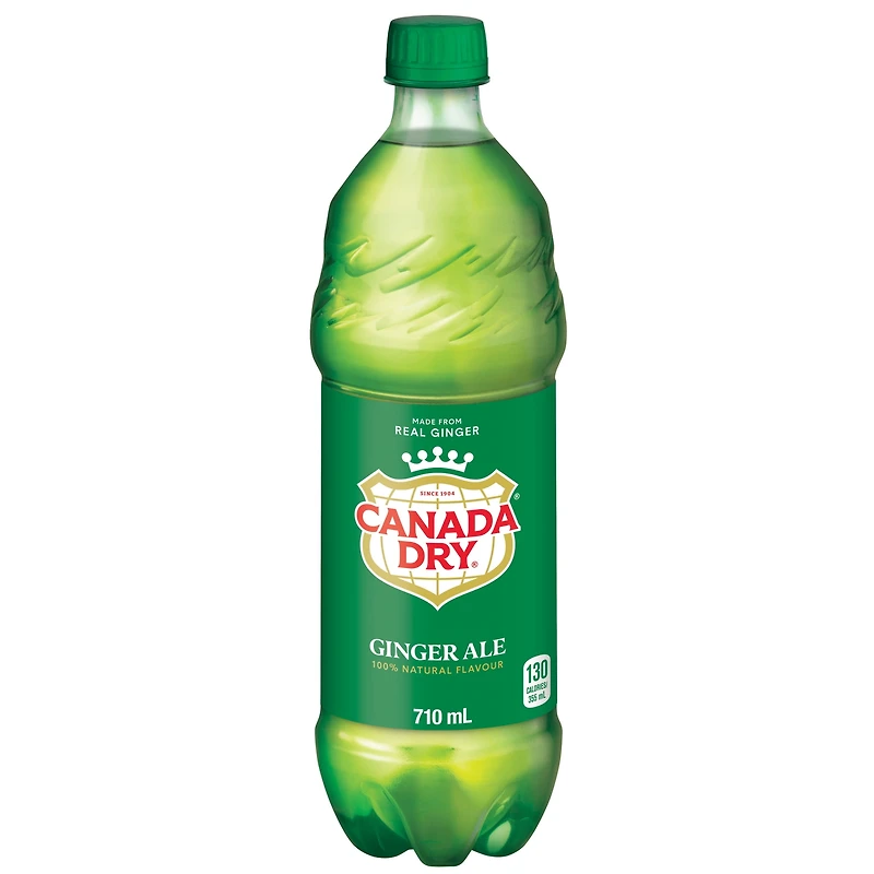 Soda gingembre Canada DryMD - Emballage de 6 bouteilles de 710 mL