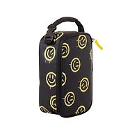 Vertical Insulated Lunch Bag, smiley