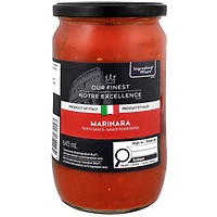 Our Finest Marinara Pasta Sauce, 645 mL