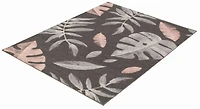 Tapis d'Interieur ECARPET Floral pour Salon, Chambre à Coucher, d'Enfant Collection Presly