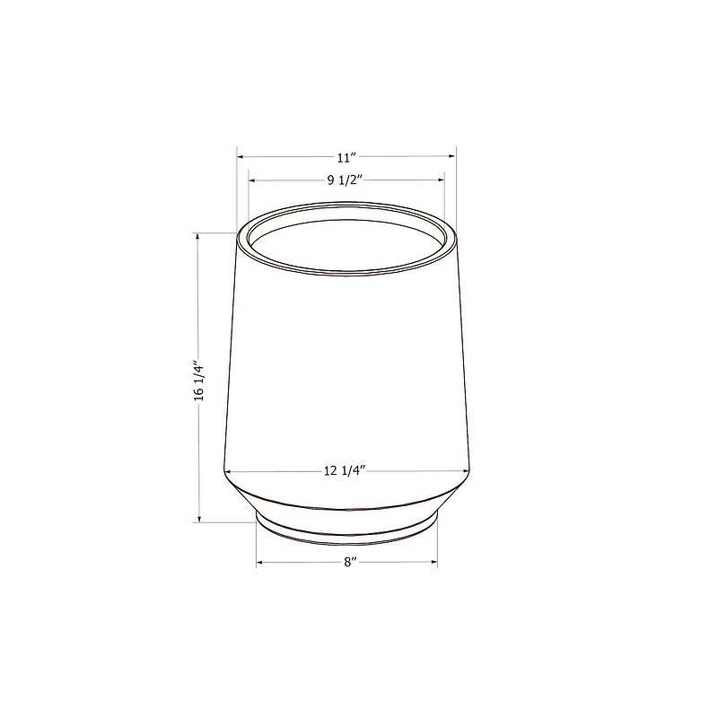 Planter from the collection Dalya South Shore