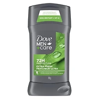 Dove Men+Care Antiperspirant Stick for 72h sweat & odour protection Extra Fresh with Triple Action moisturizer to help prevent skin irritation caused by dryness, 76g