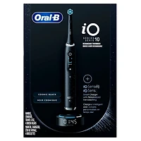 Brosse à dents électrique rechargeable Oral-B Série iO 10 avec brossettes de rechange Nettoyage optimal et brossettes de rechange Soins doux