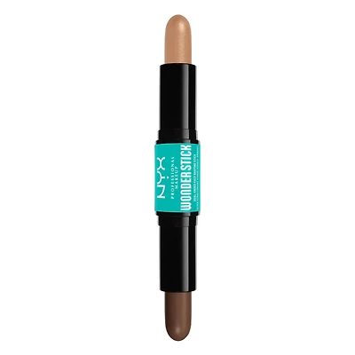 NYX PROFESSIONAL MAKEUP, Bâton Wonder, Bâton à deux extrémités, Modelant et Illuminateur - DEEP Bâton modelant et illuminateur à deux extrémités