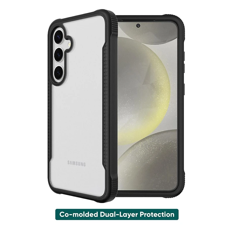 Étui à double couche pour téléphone Samsung Galaxy S24 5G de onn.