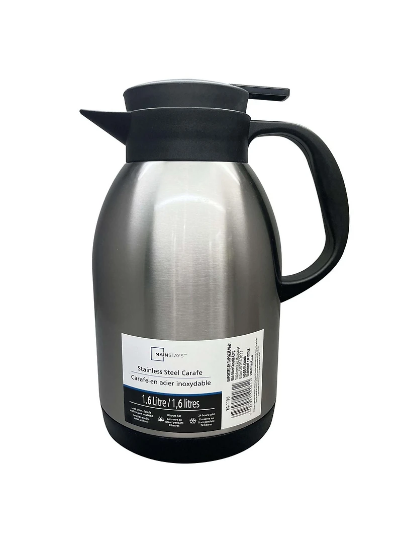 1.6L MS Carafe SS, Stainless Steel Carafe