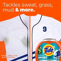 Capsules de détergent à lessive Tide Power Pods avec Febreze Sport, fraîcheur Febreze avec Sport Odor Defense 45CT