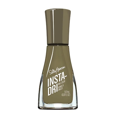 Insta-Dri® Nail Polish, 3-in-1 formula with built-in base and top coat. 1 Stroke, 1 Coat . Done. Dries in 60 seconds,  1 Stroke, 1 Coat