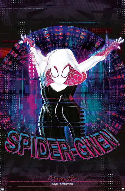 Marvel Spider-Man: Across the Spider-Verse - Spider-Gwen Wall Poster, 22.375" x 34"