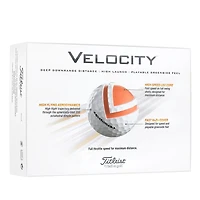 Titleist Velocity White Golf Ball