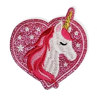 LA VOGUE Unicorn Iron-On Patch — 11.4 × 8.9 cm (4.5 × 3.5 in), 1 pc