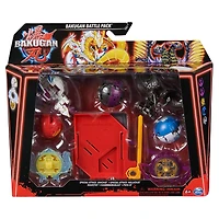 Bakugan Battle 5-Pack, Special Attack Smoke, Nillious, Mantid, Hammerhead, Pen-G; Customizable, Spinning Action Figures, Kids Toys for Boys and Girls 6 and up