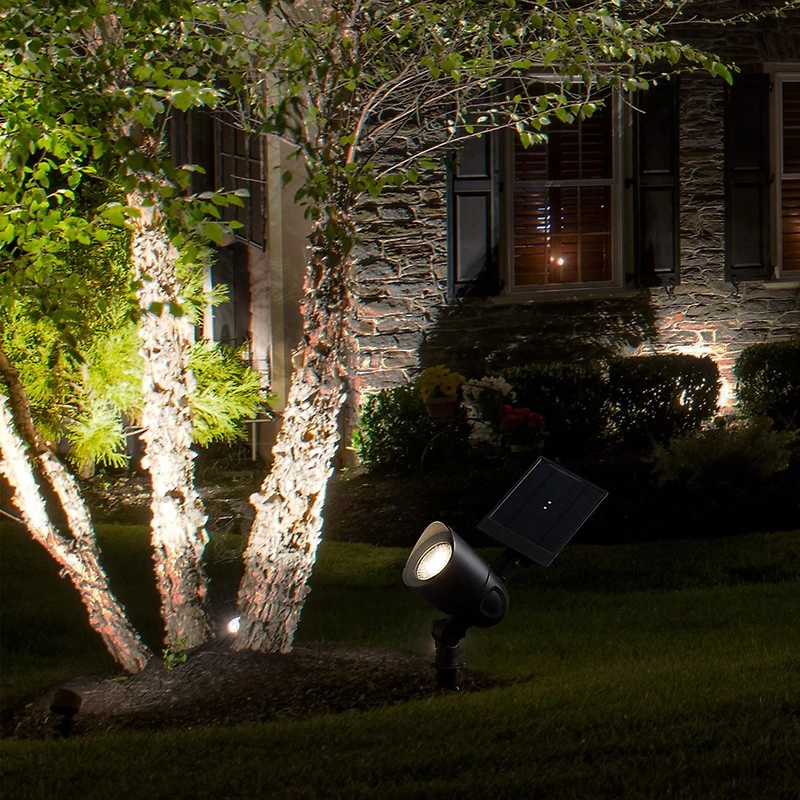 Mainstays 60 Lumen Solar Spotlight, Solar  60L Spotlight