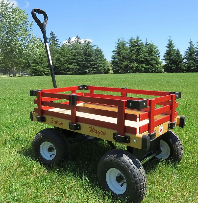 Millside chariot en bois express 16 po x 34 po